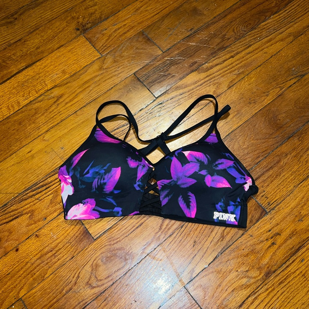 Pink Victoria’s Secret Ultimate Sports Bra
